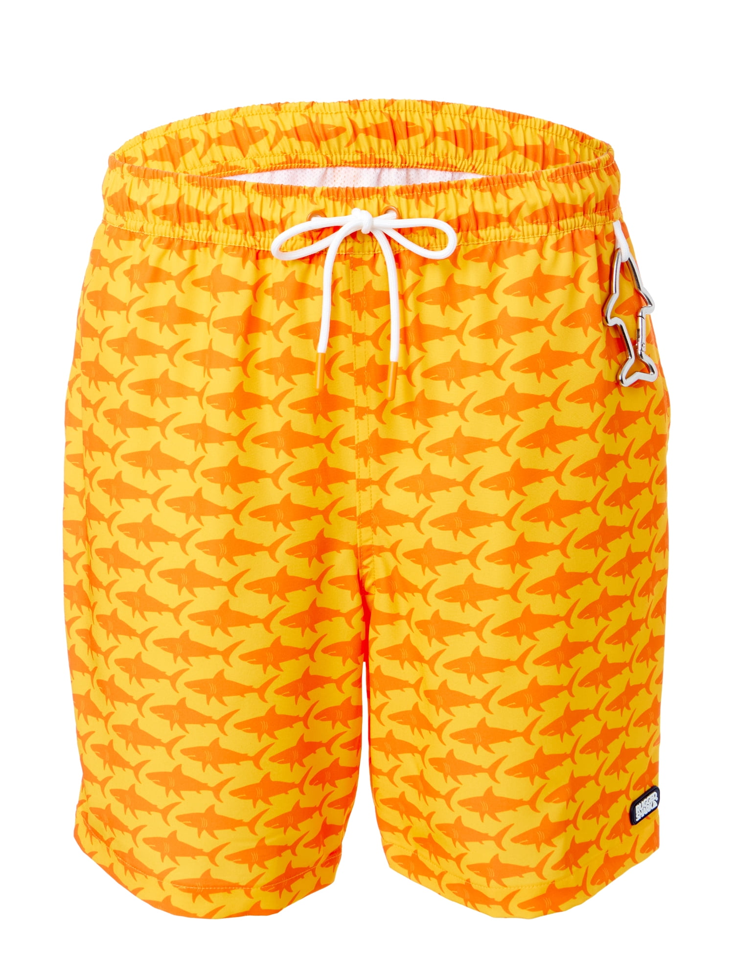 Rugged Shark Men's & Big Men's Swim Trunks, 7" Inseam, Sizes S-3XL