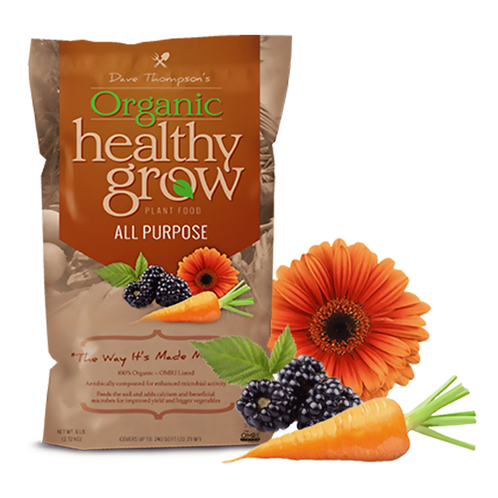 Organic Healthy Grow All Purpose Garden Plant Food Fertilizer, 333, 6