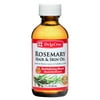 De La Cruz Rosemary Oil for Hair and Skin Essential Oil Natural Massage Oils 2 Fl OZ