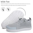 thumbnail image 4 of Zapatillas WaTelves para niños pequeños, anchas y descalzas, grises, 4 of 6