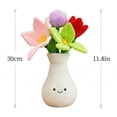 thumbnail image 2 of Dandelion Flower Pot Plush, Cute Flower Stuffed Plush Toy, Soft Plushie Pillow, Ideal Birthday Christmas Valentine's Day Presents for Kids Boys Girls, 2 of 5