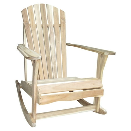 International Concepts Adirondack Rocker, Unfinished