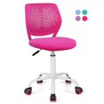 thumbnail image 1 of Pemberly Row Chaise Ergonomique pour Enfants à Hauteur Réglable avec Roues Rose, 1 of 8