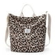 thumbnail image 1 of Bolso de mano KALIDI de pana, tamaño grande, bandolera, hombro, leopardo, para mujer, 1 of 7