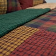 thumbnail image 5 of Donna Sharp Campfire Square Full/Queen Patchwork Pieced Cotton Quilt, 5 of 7