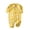 Yellow, variant on Newborn Clothes for Boys Baby Boy Clothes Infant Long Sleeve Romper Waffle Knit Little Dude Embroidered Jumpsuit with Hat 0 3 6 9 12 18 24 Months (Yellow,6-12 Months)