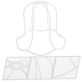 thumbnail image 4 of FUTUREORYY 1Pack Metal Lampshade Frame for Table Lamp with Irregular Shape 7.86x7.86x6.68in, 4 of 8