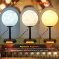 thumbnail image 3 of 3D Moon Lamp Bedroom Table Lamp Dimmable Bedside Night Lamps, 3 of 7