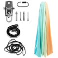 thumbnail image 3 of ZJMCAJY - Columpio sensorial para niños y adultos, doble capa, soporta hasta 200 libras, columpio de multicolor, 3 of 9