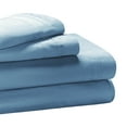 thumbnail image 2 of BNM Egyptian Cotton Bed Sheet Set, Olympic Queen, Medium Blue, 2 of 5