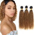 thumbnail image 1 of Hair Bundles MAMART, rubio miel, rizado, 30 cm, 100 g, 1 of 9
