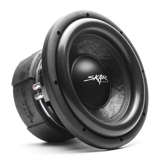 Skar Audio DDX-10 D2 10" 1500 W Potencia máxima Dual 2 Ohm Subwoofer para Coche