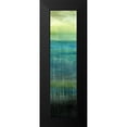 thumbnail image 2 of Brey 7x14 Black Modern Framed Museum Art Print Titled - Sea Mist II, 2 of 5