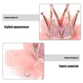 thumbnail image 2 of EeaseCA 1 Pce Pince à Cheveux Couronne pour Enfants, Strass, Bobby, Adorables Pinces à Frange, Accessoires pour Cheveux pour Enfants, Rose Chair, 2 of 7