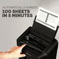 thumbnail image 6 of Fellowes AutoMax 100MA 100-Sheet Micro-Cut Autofeed 2-in-1 Paper Shredder for Office/Small Office, 6 of 8