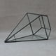 thumbnail image 4 of de caja de terrario geométrico macetero hogar jardín arte titular negro 12*12 x 24 cm Yuyangstore Terrario geométrico, 4 of 8