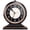 Black, variant on Copper Film Projector Shaped Mantel Table Clock Vintage Home Decor