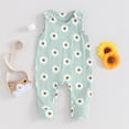 thumbnail image 2 of Bagilaanoe Newborn Baby Girls One-pieces Flower Print Sleeveless Jumpsuit 3M 6M 12M 18M Infant Summer Romper Casual Clothing, 2 of 7