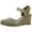 Gold Metallic Straw, variant on Lauren Ralph Lauren Womens Pearle Wedges Ankle Strap Espadrille Heels