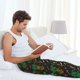 thumbnail image 5 of Balery Pineapples Pantalones de pijama para hombre, pijama ultraligero, pantalón de descanso-Large, 5 of 6