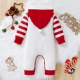 thumbnail image 4 of JLMSPLWG Christmas Outfit Newborn Christmas Christmas Toddler Outfit Boy 6 Months Baby Girl Clothes 3t Winter Clothes for Girls Girl Onesies Baby, White 0-3 Months, 4 of 6