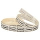 thumbnail image 1 of Cinta con estampado de palabras en inglés, 10 yardas (1,3 cm), hecha a mano, para fiestas (beige), 1 of 9