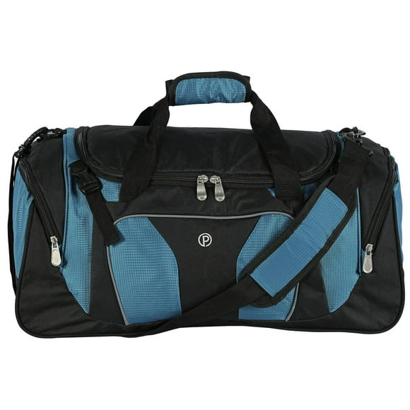 Sac de sport Protege de 22 po, bleu sarcelle / noir Sac de voyage 22 pouces