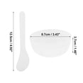 thumbnail image 4 of Unique Bargains 1 Set Lightweight Facial Mask Mixing Bowl with Stick 4.92" Length Clear, 4 of 5