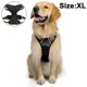 thumbnail image 1 of Tirantes para perros s, tirantes para mascotas sin tracción con 1 clip de cuero, chalecos para perros acolchados ajustables, chalecos para mascotas Oxford sin obstáculos reflectantes, fáciles de, 1 of 5
