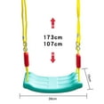 thumbnail image 2 of Silla de swing para niños silla de swing ajustable para patio de recreo árbol swing para niños Kearding OD012994-00, 2 of 6