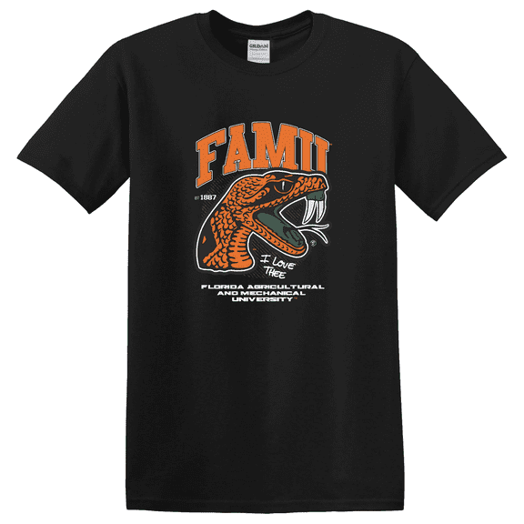Florida A And M Campus Inspired Graphic T-Shirt