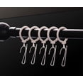 thumbnail image 4 of Stainless Steel Curtain Hooks, 100 Pieces Pin-On Drapery Hook for Durability and Rust Resistance, Suitable for All Curtain Thicknesses, 4 of 8