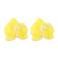 thumbnail image 1 of Ofertas Únicas 2 Pcs Clip de Pico de Pato Phalaenopsis Clips de Pelo de Perlas Falsas para Mujeres Amarillo Limón, 1 of 5
