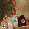 thumbnail image 2 of Matsuzay Bolsas con cordón de Navidad Sacos para envolver regalos Calendarios Hogar Arpillera Vacaciones Hogar Favor Arte Decoración Adornos familiares Kits de decoración para fiestas Matsuzay HA009955-00, 2 of 6