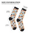 thumbnail image 3 of Pofeuu Industrial Transportations Print Crew Socks, Adult Running Hiking Socks for Youth and Adult, 3 of 7