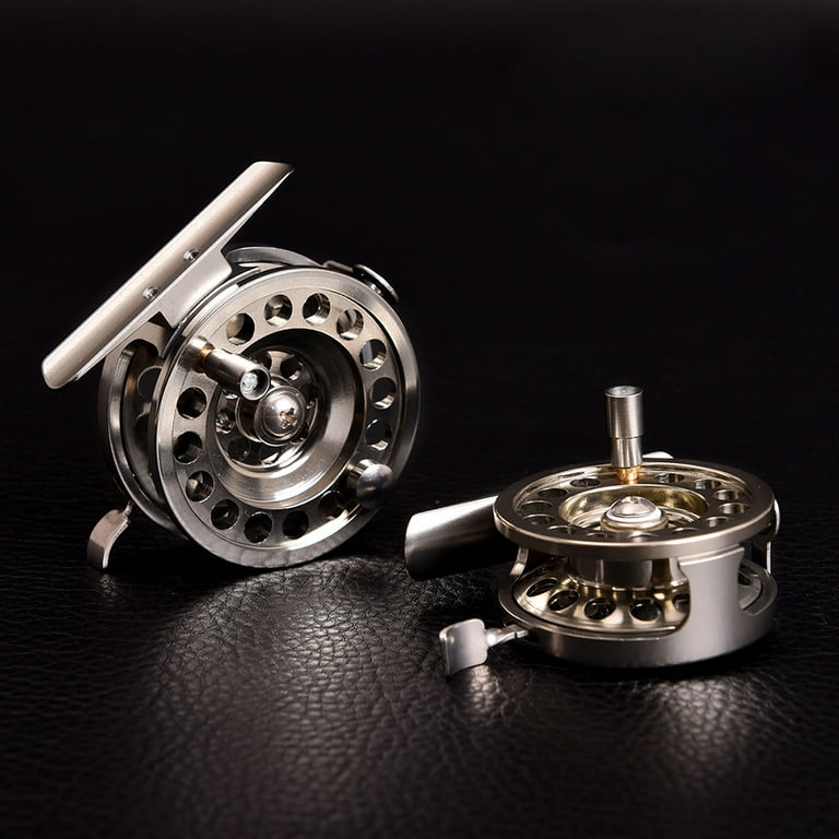 Machined Aluminum Alloy Fly Reel for Quick Release and Delicate Appearance, Size: Bld 60