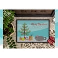 thumbnail image 3 of Agouti Chinchilla Merry Christmas Door Mat, 3 of 4