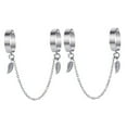 thumbnail image 4 of MLINS Silver Alloy Adjustable Chain Rings for Women Gothic Style Knuckle Rings Perfect for Various Occasions, 4 of 8