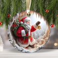 thumbnail image 4 of Clearance! Break Through Santa Christmas Ornament Christmas Oranment Xmas Tree Decoration Fun 2024 Christmas Ornament, 4 of 9