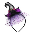thumbnail image 1 of Diadema de Halloween Accesorio para El Cabello de /decoración Diadema de Encaje Elástico/diadema para Favores de Fiesta Juego de Simulación Niños Estilo B, 1 of 8