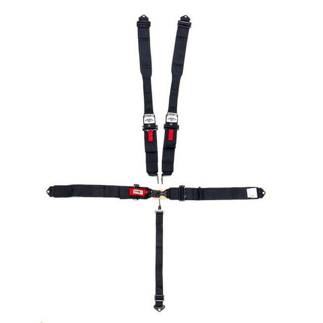 11004B-DB 5 Point Harness Latch Hans Wrap Around Pull Down