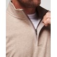thumbnail image 4 of TravisMathew Men's Cloud Quarter Zip 2.0 Long Sleeve Sweater (Portabella, XX-Large), 4 of 4
