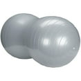 thumbnail image 4 of Fitness ball peanut shape 45×90 cm silver, 4 of 5