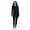 Black, variant on Womens Heavyweight 2 Piece Base Layer Thermal Set