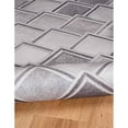 thumbnail image 5 of Linon Laredo Fortin Woven Polyester 3'x5' Rug in Gray, 5 of 8