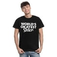 thumbnail image 2 of TotallyTorn Worlds Okayest Sister Novelty Sarcastic Funny Mens Graphic T Shirts, 2 of 5