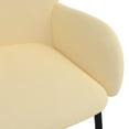 thumbnail image 5 of vidaXL Dining Chairs 2 pcs Cream Velvet, 5 of 5