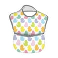 thumbnail image 2 of Zufioo Colorful Rubber Duck Print Toddler Adjustable Waterproof Bib, 11.6x15 Inch Feeding Bib Suitable for 6-24 Month Babies, 2 of 8