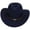 B17-Navy, variant on Girls Boys Beach Bucket Hat 3-18 Years Childrens Woolen Hat With Upturned Brim Cowboy Hat Head Accessory Solid Color Top Hat Wide Brimmed Hat Summer Hats