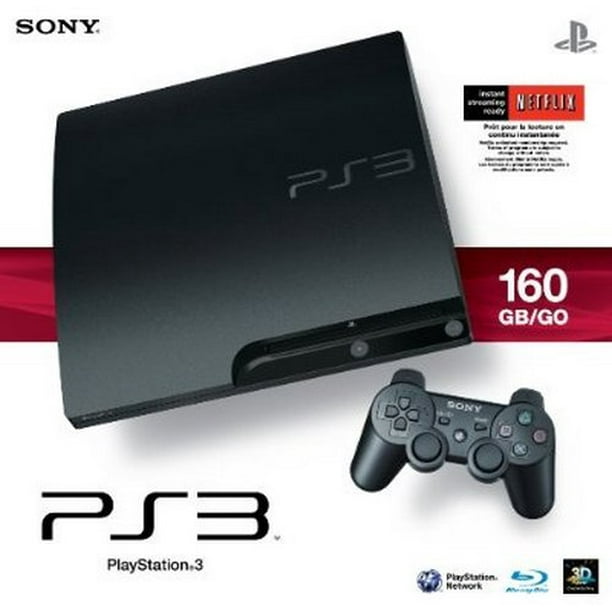 japon Beschietingen Op en neer gaan Sony Playstation 3 160GB System - Walmart.com